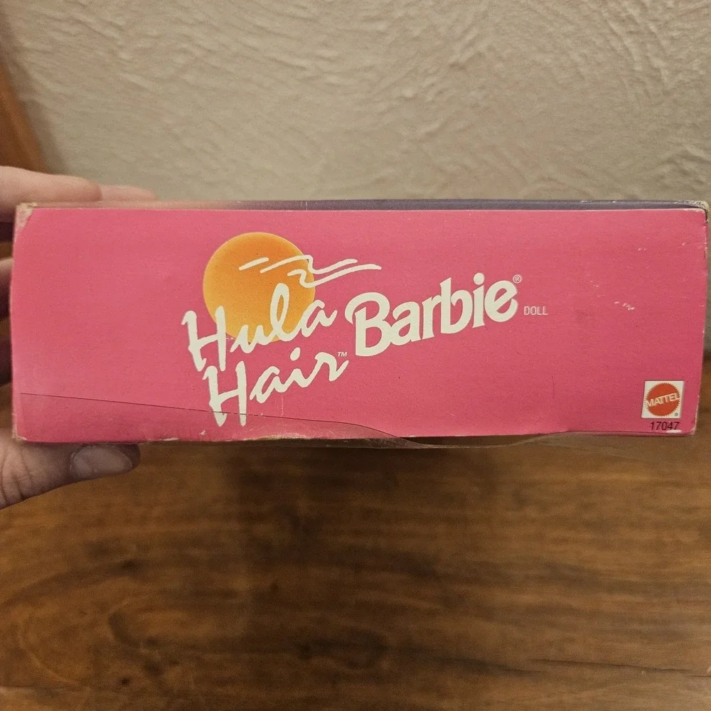 Barbie Hula Hair‎ Pink and Gold Doll Mattel 1996 New In Box Vintage